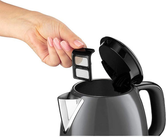 Russell Hobbs Colours Plus+ Mini Βραστήρας 1lt 2400W Γκρι