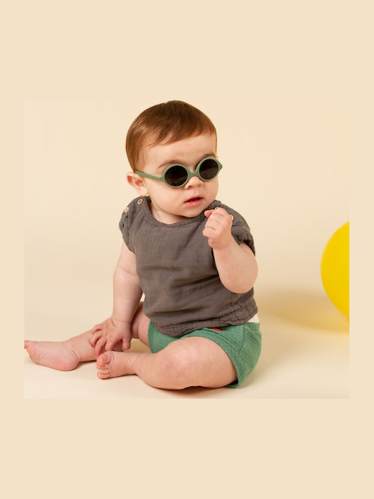 KiETLA Diabola Unbreakable Baby Sunglasses Khaki for 0-1 Year