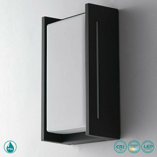 Fan Europe Wall-Mounted Outdoor Ceiling Light LED IP54 18W 24x13x8εκ.