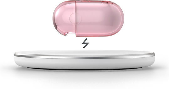 Speck Presidio Clear Microban Silicone Case with Keychain Icy Pink for Apple AirPods 3