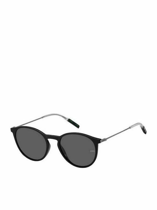 Tommy Hilfiger Sunglasses with Black Frame and Black Lens TJ0057/S 807/IR