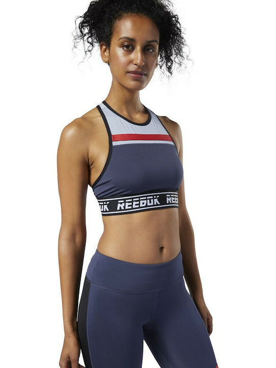 Meet You There Women's Sports Bra without Padding Navy Blue