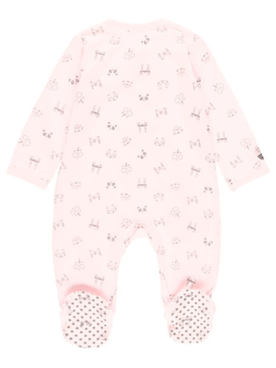 Boboli Baby Bodysuit Set Long-Sleeved Pink