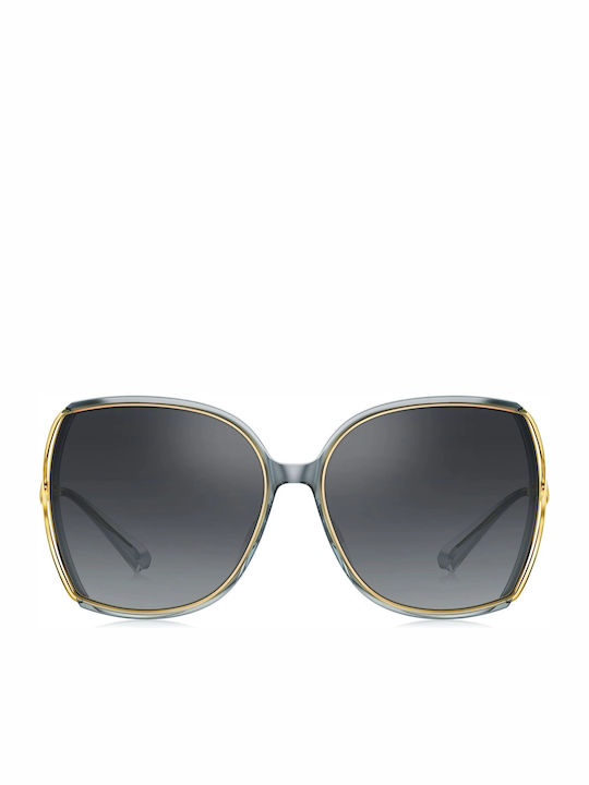 Bolon Damen Sonnenbrille mit Gray Metall Gestell und Gray Verlaufsfarbe Linse BL6076C70