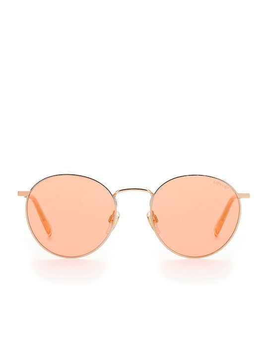 Levi's Unisex Sunglasses with Rose Gold Metal Frame LV1005/S DDB/K1
