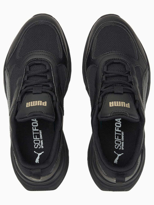 Cassia Chunky Sneakers Black