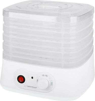 Esperanza Food Dehydrator with 4 Shelves and Adjustable Temperature 40-70°C