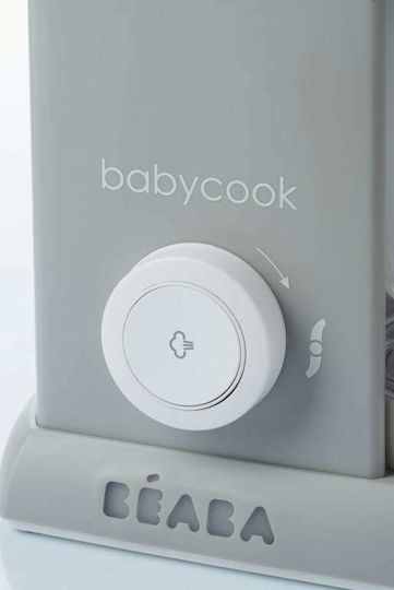 Beaba Babycook Solo Baby Food Steamer with Blender 1.1lt Grey