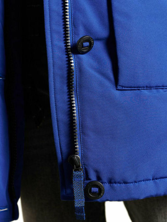Everest Lungă Jachetă de femei tip parka Albastru