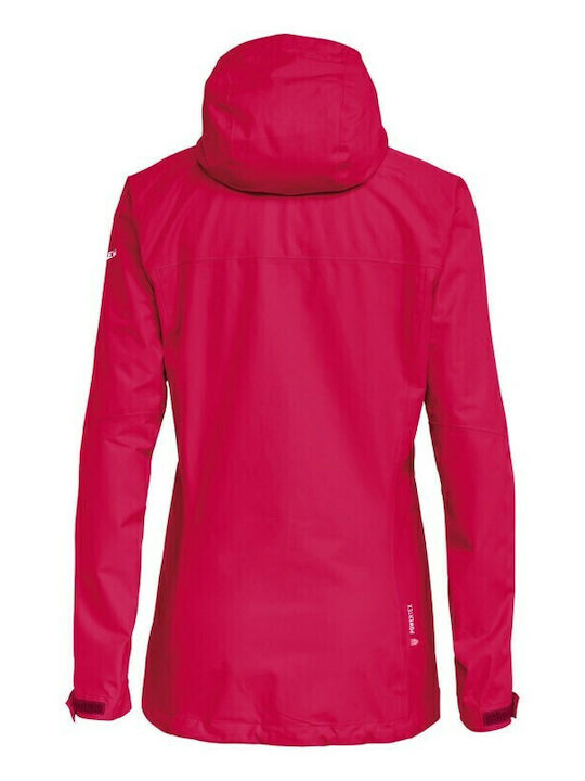 Puez Aqua 3 от Hardshell Дамско Яке Фуксия