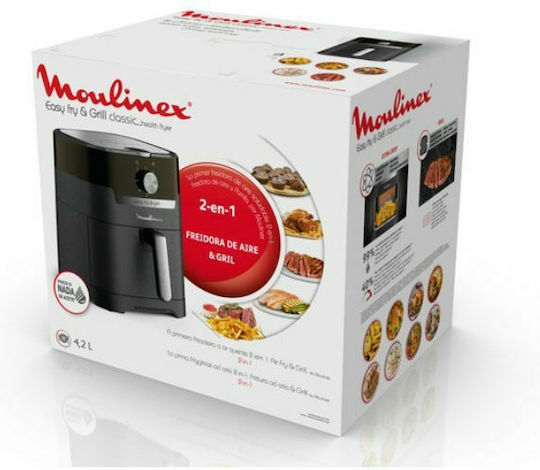 Moulinex Easy Fry & Grill Air Fryer 4.2lt Black
