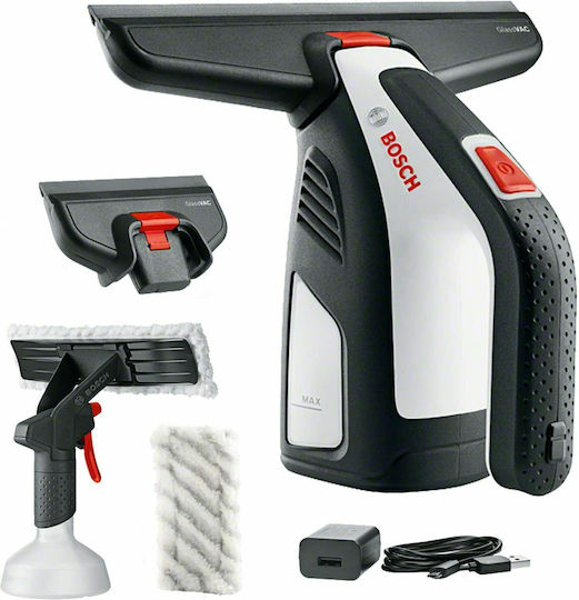 Bosch GlassVac Battery Hand Window Cleaner 3.6V Black