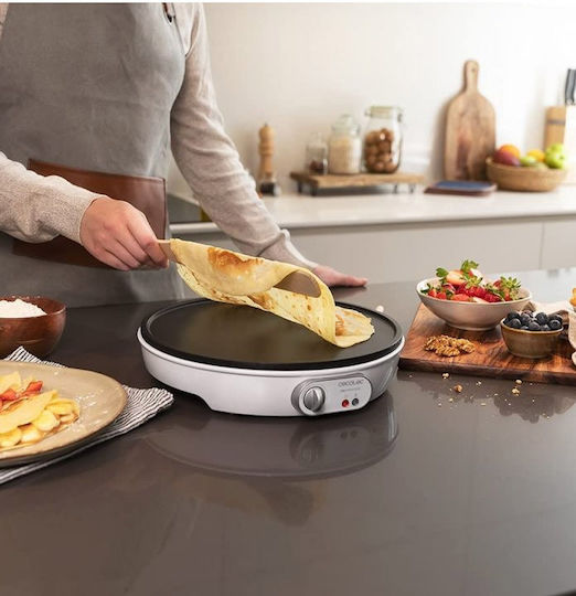 Cecotec Fun Crepelicious Κρεπιέρα 30.5cm Λευκή 1000W
