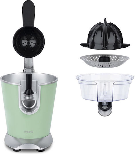 HKoenig Electric Juicer 160W Inox Green