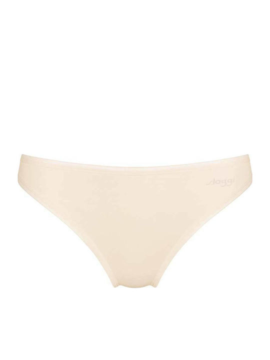 Go H Tai Βαμβακερά Γυναικεία Slip 2Pack Μπεζ