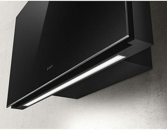 Elica Plat BL/F/80 Απορροφητήρας Καμινάδα 80cm Μαύρος
