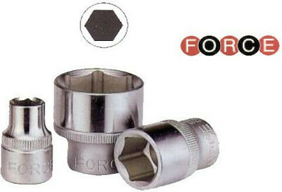 Force Căpăcel Hexagonal cu Patrat de Prindere 3/8" Diametru 10mm 1buc