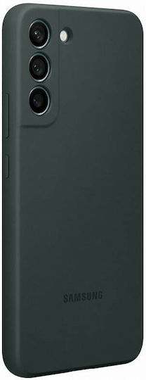 Samsung Silicone Cover Back Cover Silicone Dark Green (Galaxy S22+)