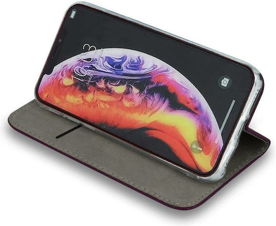 Forcell Smart Magnetic Книга Изкуствена кожа Бордо (Galaxy A10)