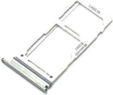 Samsung Sim & SD Card Holder Λευκό για Galaxy S10