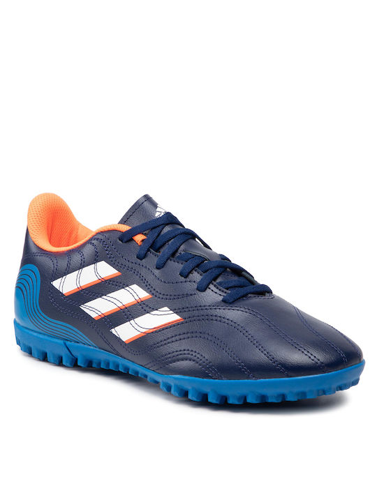 Adidas Copa Sense.4 TF Χαμηλά Ποδοσφαιρικά Παπούτσια με Σχάρα Μπλε