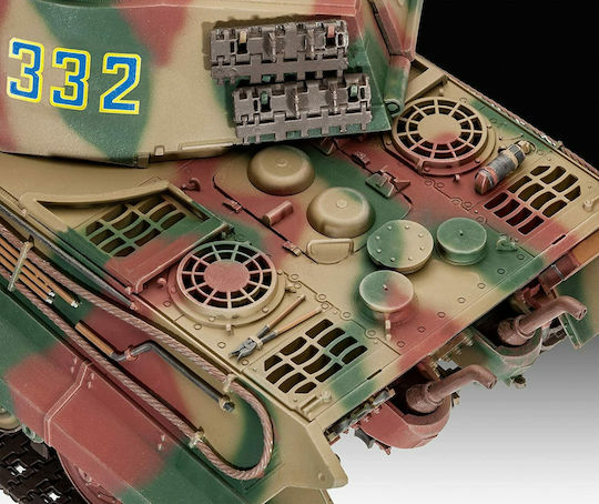 Revell Tiger II Ausf. B (Henschel Turret) Modeling Figure Tank 331 Pieces in Scale 1:35 29.3cm.