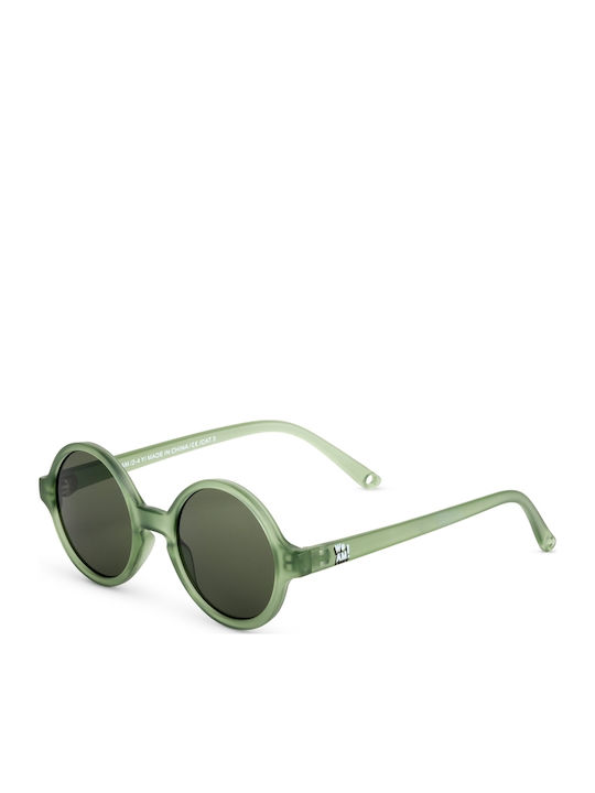 KiETLA Woam Kids Sunglasses Bottle Green for 2-4 Years