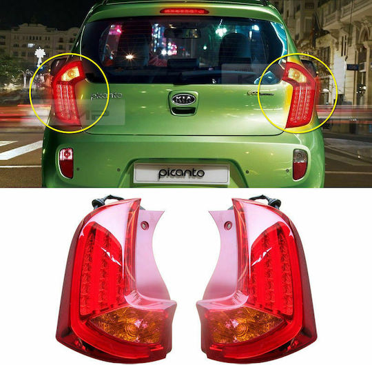 Задни светлини LED за Kia Пиканто 1бр