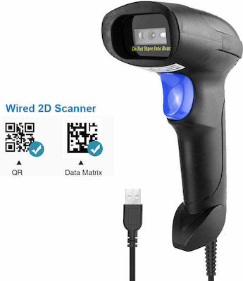 Netum NetumScan L5 Handheld Scanner Wired with 2D and QR Barcode Reading Capability