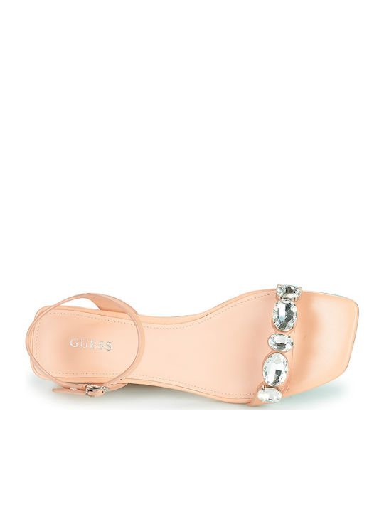 Mahari Leder Sandalen Beige