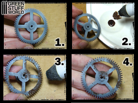 Green Stuff World Weathering Sticks Pinsel Modellierung 1Stück