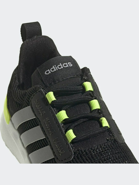 Racer TR21 I Wasserdicht Kinder Sportschuhe Laufen mit Schnürsenkeln Core Black / Halo Silver / Solar Yellow