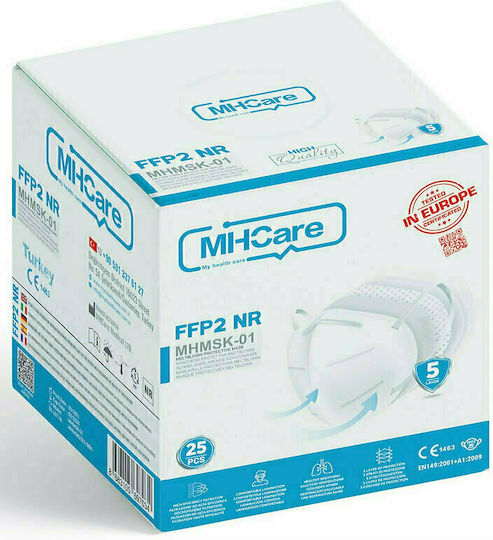 MHCare MHMSK-01 Disposable Protective Mask FFP2 Navy Blue 20pcs