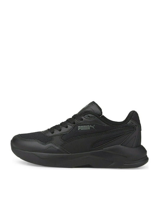 X-Ray Kids Sports Shoes Running with Laces Black
