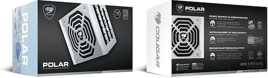 Cougar Polar 1200W Γκρι Τροφοδοτικό Υπολογιστή Full Modular 80 Plus Platinum