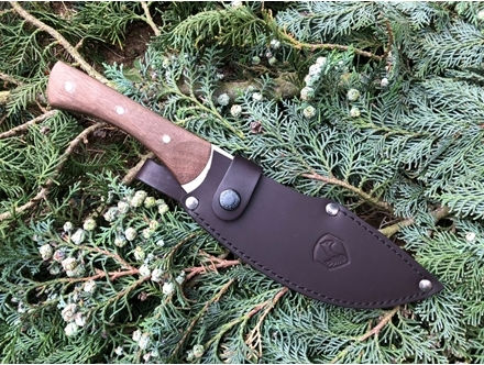Condor Tool & Knives Knulujulu Knife Brown in Leather Sheath