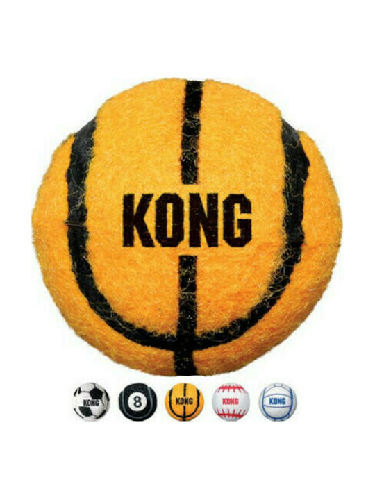 Kong Sport Μπάλα Παιχνίδι Σκύλου από Καουτσούκ με Ήχο Small 5.5εκ. 3τμχ