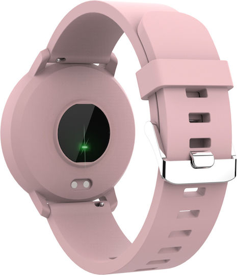 Canyon Lollypop SW-63 43mm Waterproof Smartwatch with Heart Rate Monitor (Pink)