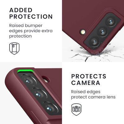 KWmobile Soft Flexible Back Cover Σιλικόνης Tawny Red (Galaxy S22 5G)