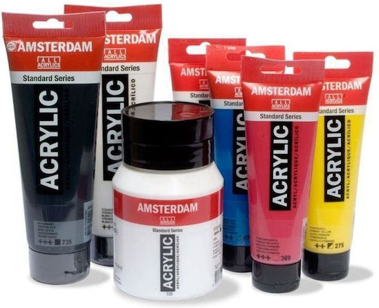 Royal Talens Amsterdam All Acrylics Standard Ακρυλικό Χρώμα Ζωγραφικής Naphtol Red Medium 396 120ml