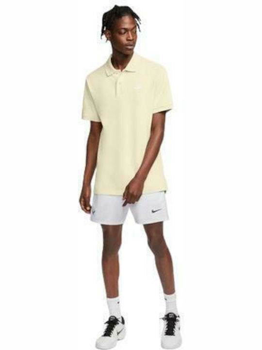Nike CLUB ESSENTIALS Поло Тениска Жълт