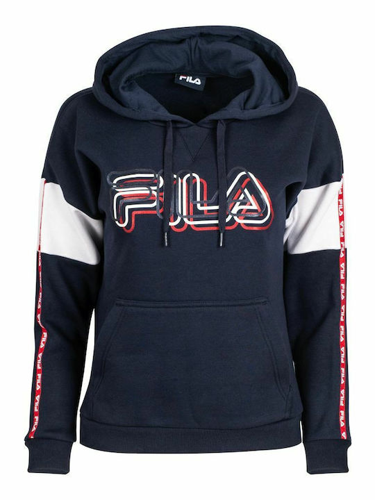 Bambi Hooded Sweat Women's Sweatshirt Hooded Navy Blue