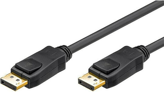 Powertech Kabel DisplayPort-Stecker - DisplayPort-Buchse 3m Schwarz (CAB-DP025)