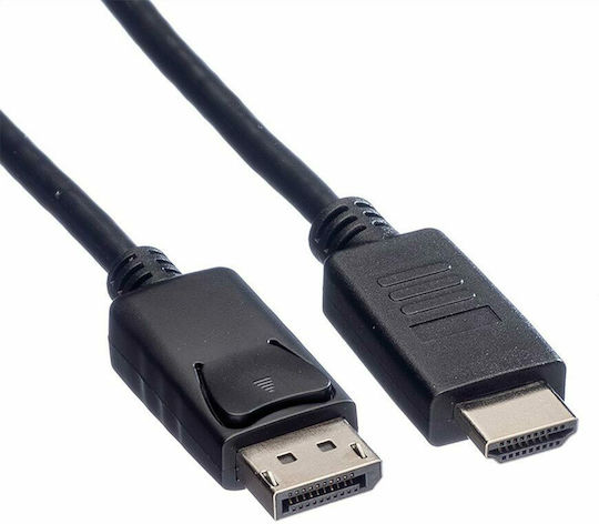 Roline Cable DisplayPort male - HDMI male 1m Black (11.04.5780)