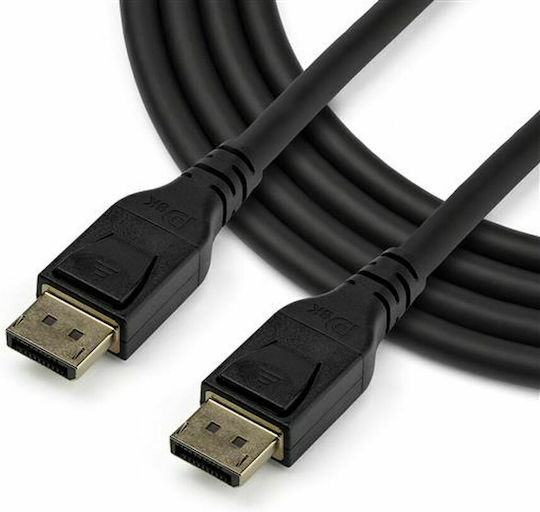 StarTech Cable DisplayPort male - DisplayPort male 3m Μαύρο (DP14MM3M)