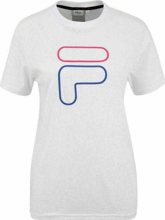 Fila Mirabella Γυναικείο Αθλητικό T-shirt Λευκό