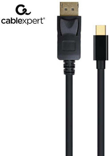 Cablexpert Kabel Mini-DisplayPort-Stecker - DisplayPort-Stecker 1.8m Schwarz (CCP-mDP2-6)