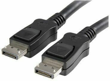 StarTech Cable DisplayPort male - DisplayPort male 5m Μαύρο (DISPL5M)