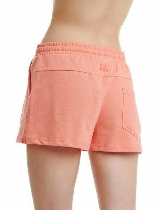 Women's Sporty Shorts Papaya