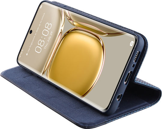 Idol 1991 Elite Anti-RFID Book Δερματίνης Μπλε (Huawei P50 Pro)
